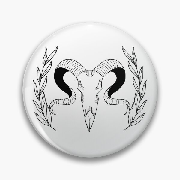 Item preview, Ram Skull designed and sold by bugrains.