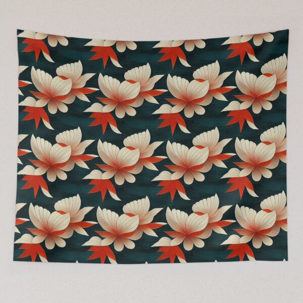 Item preview, Japanese Pattern Inspired By Kimonos And The Traditional Art Of Japan designed and sold by raulmaler.