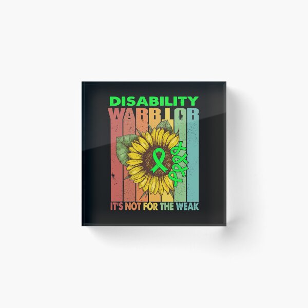Item preview, Disability Warrior - IT IS NOT FOR THE WEAK designed and sold by Fernandezf.