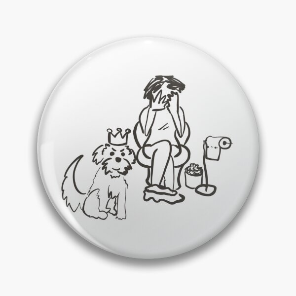 Item preview, Benji, the true toilet king designed and sold by GoGabiGogh.