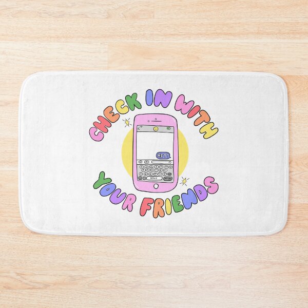 Item preview, Check In With Your Friends designed and sold by crystaldraws.