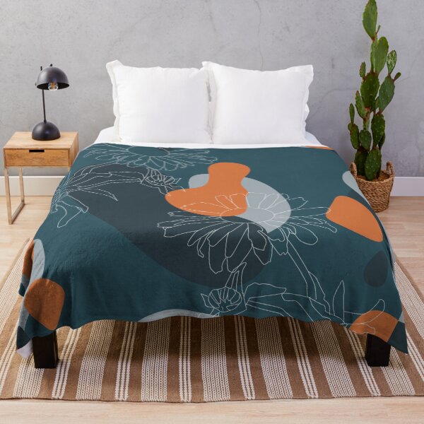Artikelvorschau, Boho-Blumen-Linienkunst entworfen und verkauft von TipTopTapo.