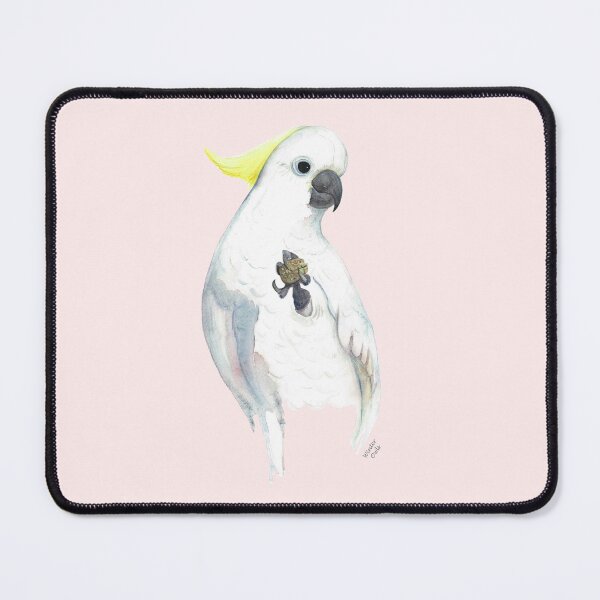 Item preview, Sulphur-crested Cockatoo Art, Native Australian Bird Watercolour Painting designed and sold by WinterOwls.