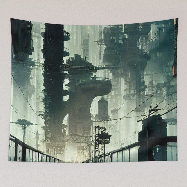 Item preview, Misty City designed and sold by Robin Speed.