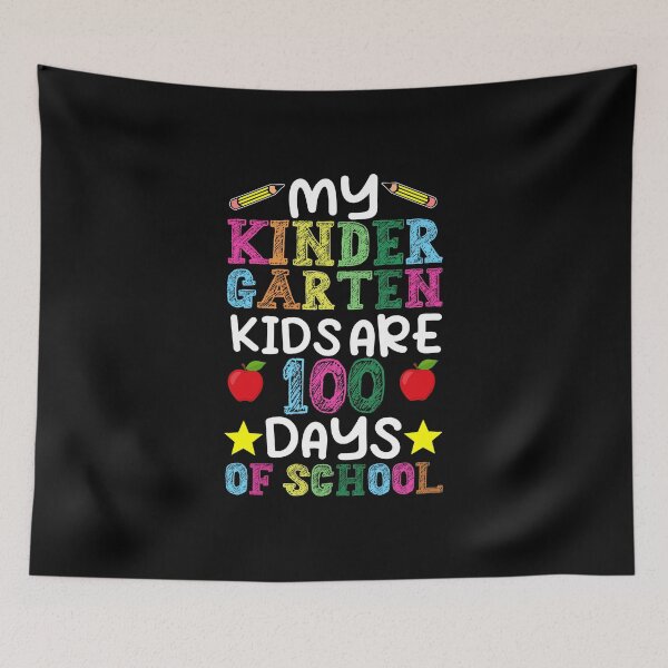 Item preview, My Kinder Garten Kidsare 100 Days of School designed and sold by SamArtistbyAUS.