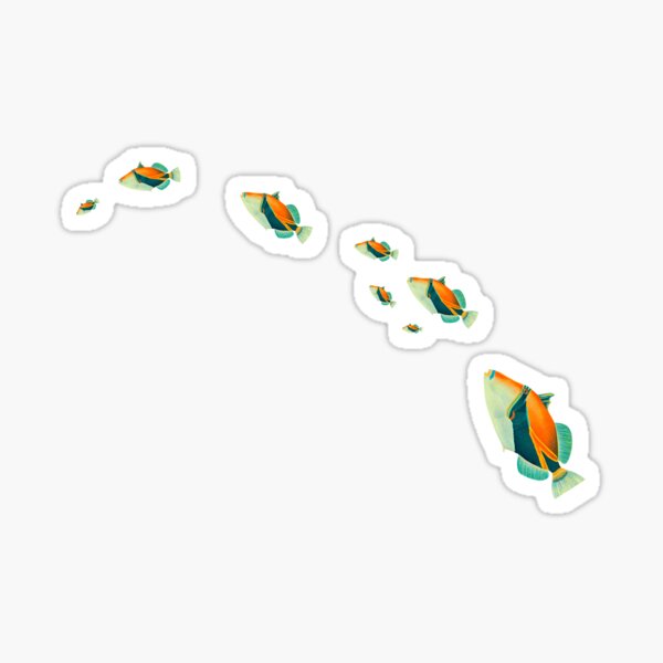 Item preview, Hawaii State Fish - Humu designed and sold by CatsPa.