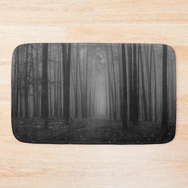 Item preview, black and white foggy woods folklore taylor swift designed and sold by opptop.