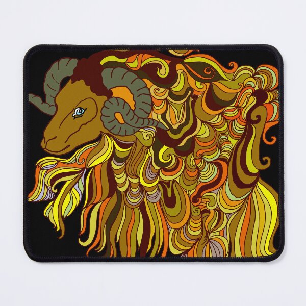 Item preview, The Golden Fleece Ram designed and sold by LynseysArtShop.