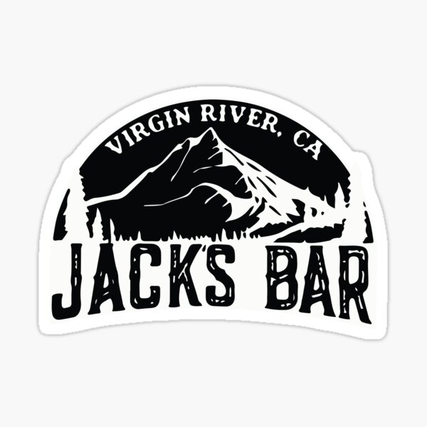 "virgin river jack's bar" Sticker for Sale by teepubsami Redbubble