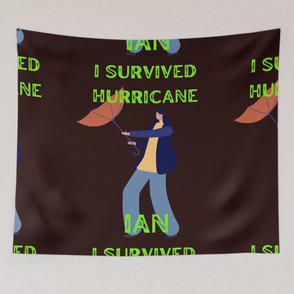 Item preview,  I SURVIVED   HURRICANE IAN designed and sold by marie1919.