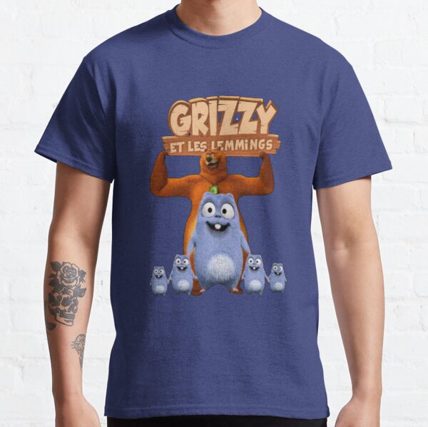 Lemmings et Grizzy T-shirt classique