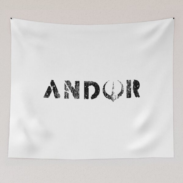 Item preview, Andor Logo (Worn Black) designed and sold by Mercatus.