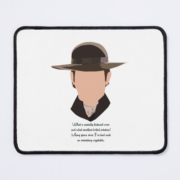 Item preview, Mr. Collins quote from Pride and Prejudice. What excellent boiled potatoes  designed and sold by I Am Skye With An E.