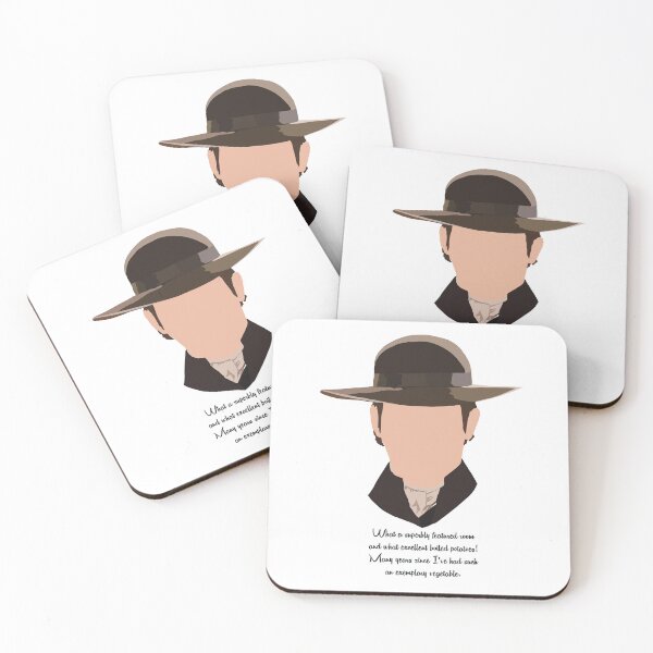 Item preview, Mr. Collins quote from Pride and Prejudice. What excellent boiled potatoes  designed and sold by I Am Skye With An E.