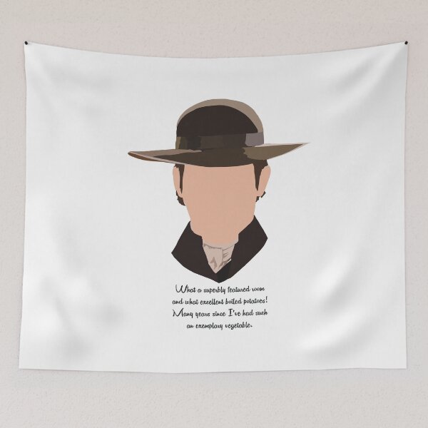 Item preview, Mr. Collins quote from Pride and Prejudice. What excellent boiled potatoes  designed and sold by I Am Skye With An E.