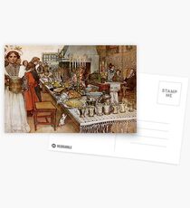 Christmas Eve Julaftonen Postcards