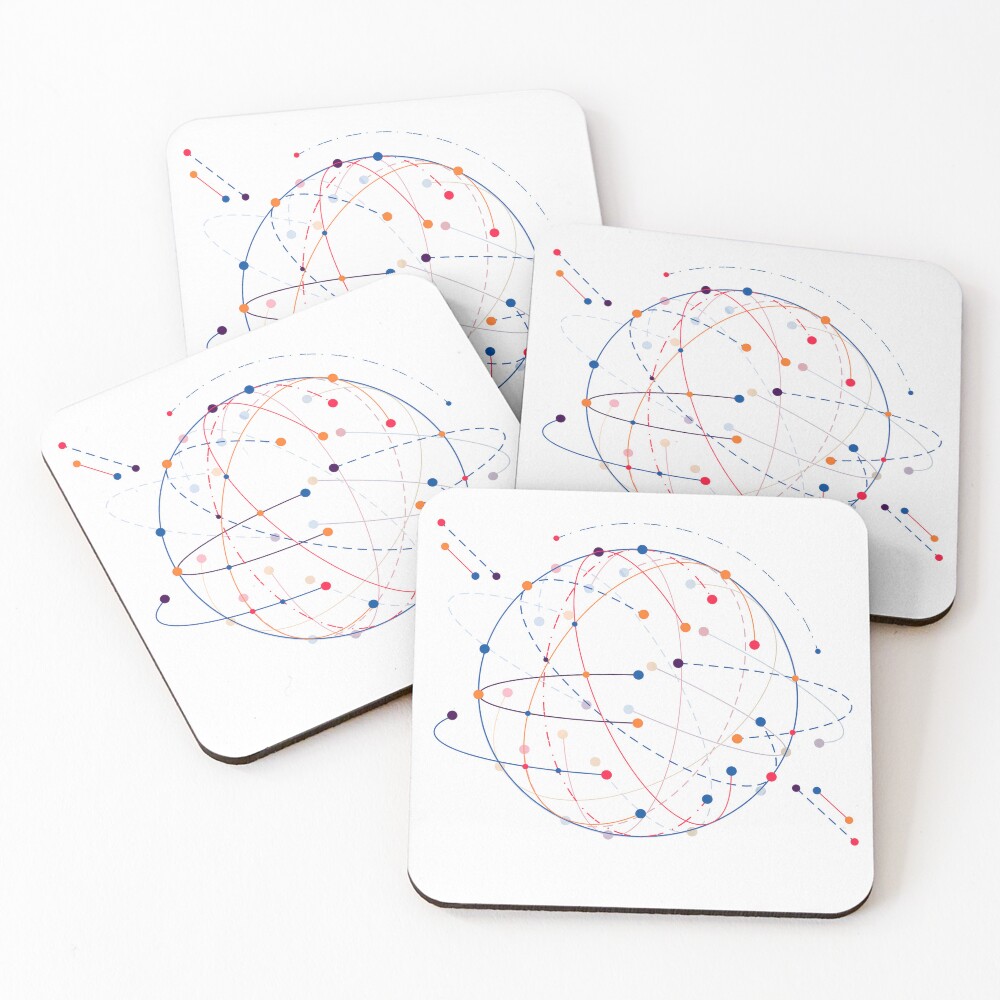 Item preview, Coasters (Set of 4) designed and sold by Piitchu.