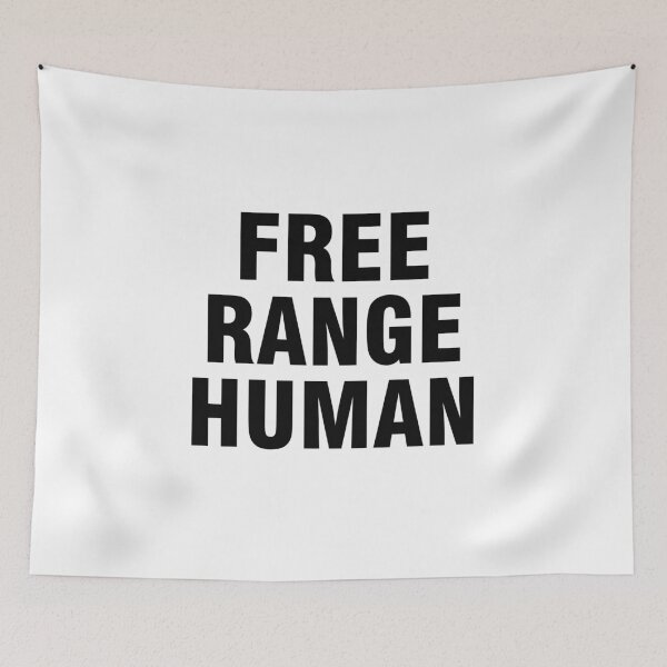 Item preview, Free range human designed and sold by allthetees.