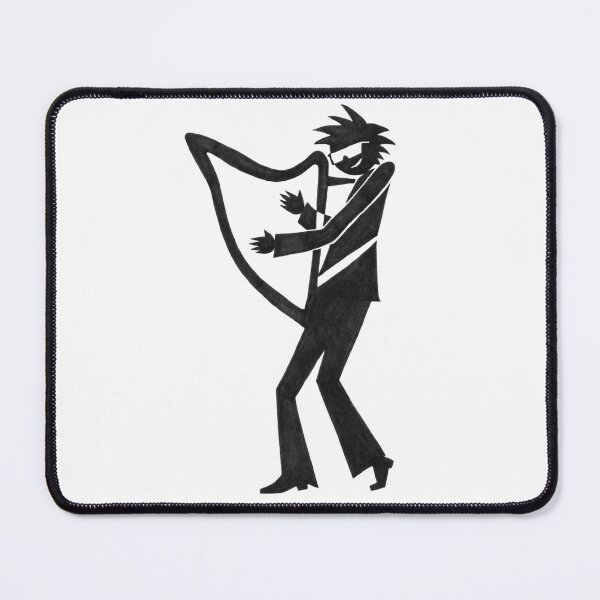 Item preview, Groovy Electric Harp Guy designed and sold by HarpistArtist.