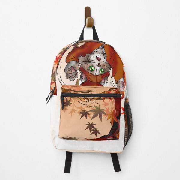 Item preview, maine coon in autumn designed and sold by BeingNow.