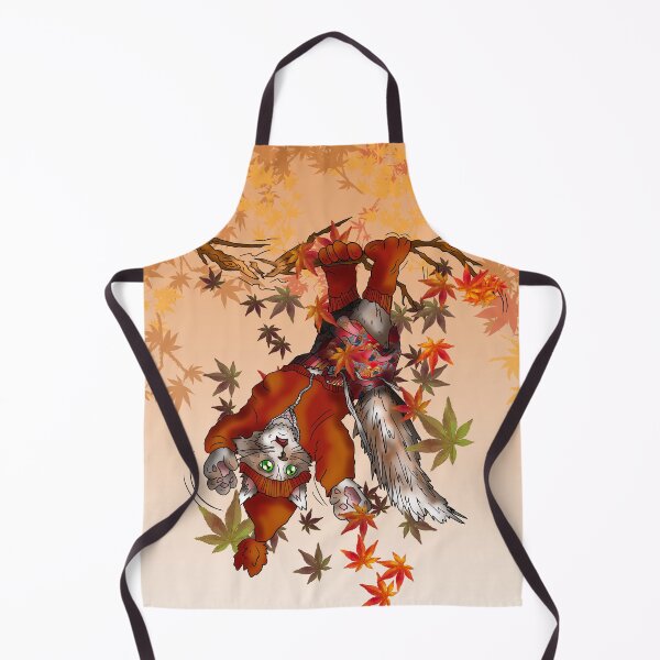 Item preview, maine coon in autumn designed and sold by BeingNow.