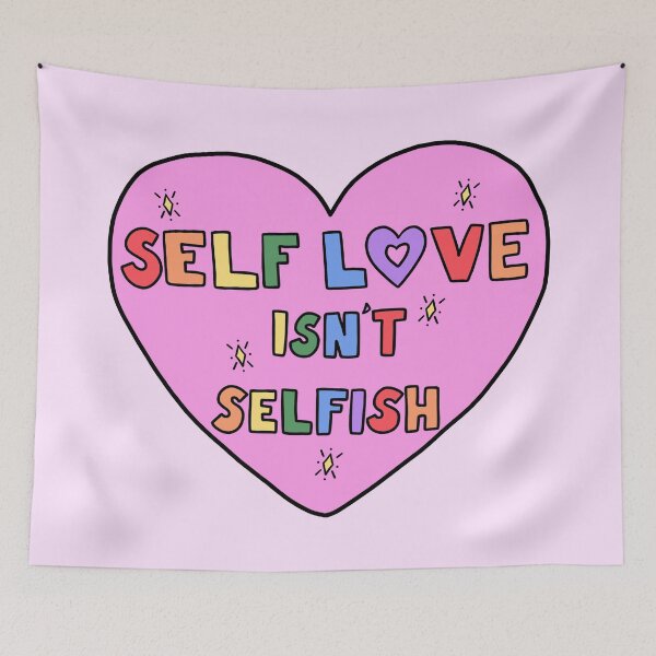 Item preview, Self Love Isn't Selfish designed and sold by crystaldraws.