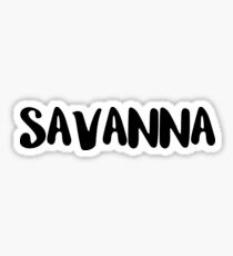 Savanna Sticker