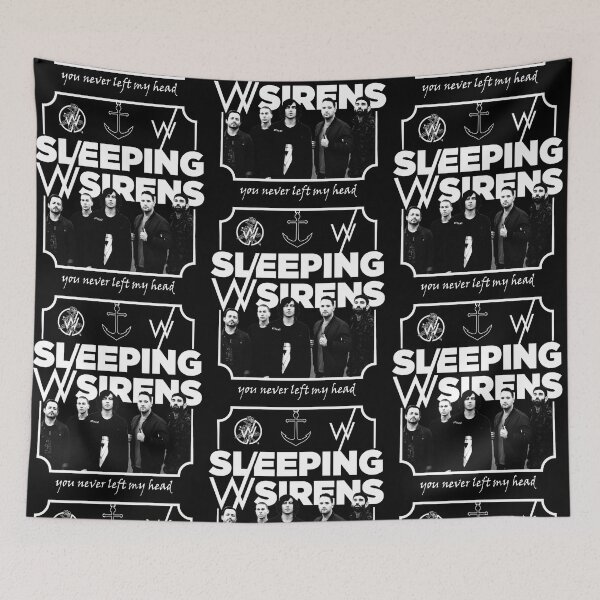 Item preview, Sleeping with sirens - Band T-shirt designed and sold by mevvo.