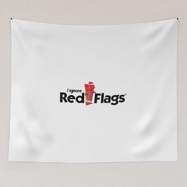 Item preview, I Ignore Red Flags Essential designed and sold by CharlesBambe0.