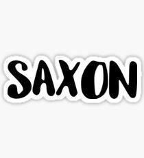saxon Sticker
