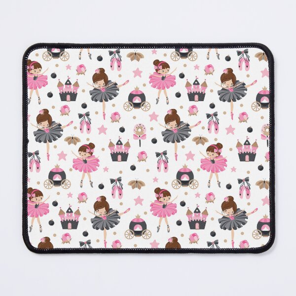 Item preview, Ballerina Pattern, Little Ballerina on a Beautiful Background, Ballet Pattern, Ballet Dance designed and sold by graphic-genie.