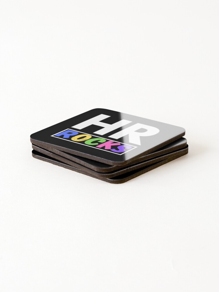 Thumbnail 4 of 5, Coasters (Set of 4), HR Rocks designed and sold by Oreo2020.