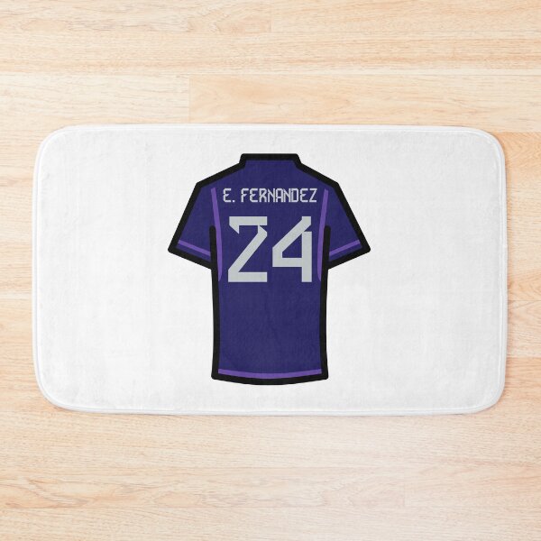 Item preview, Enzo #24 ARG Blue Purple 22 Football Jersey designed and sold by Millustgfx.