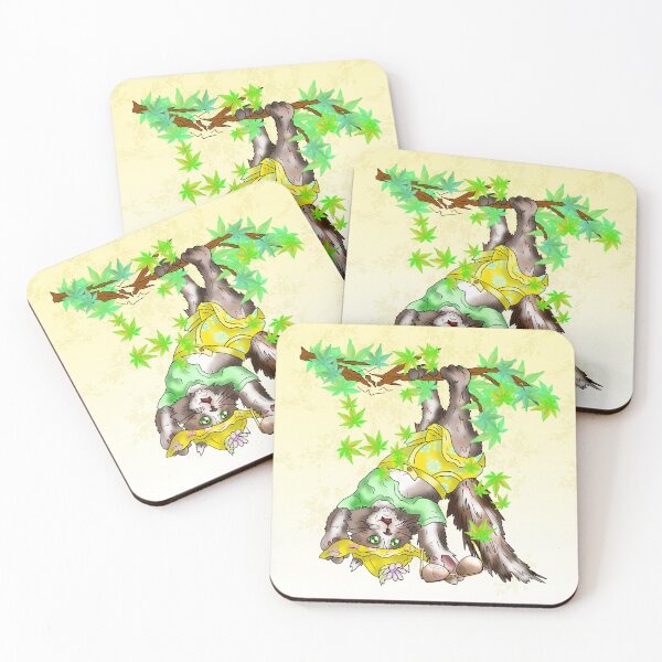 Item preview, maine coon in summer designed and sold by BeingNow.