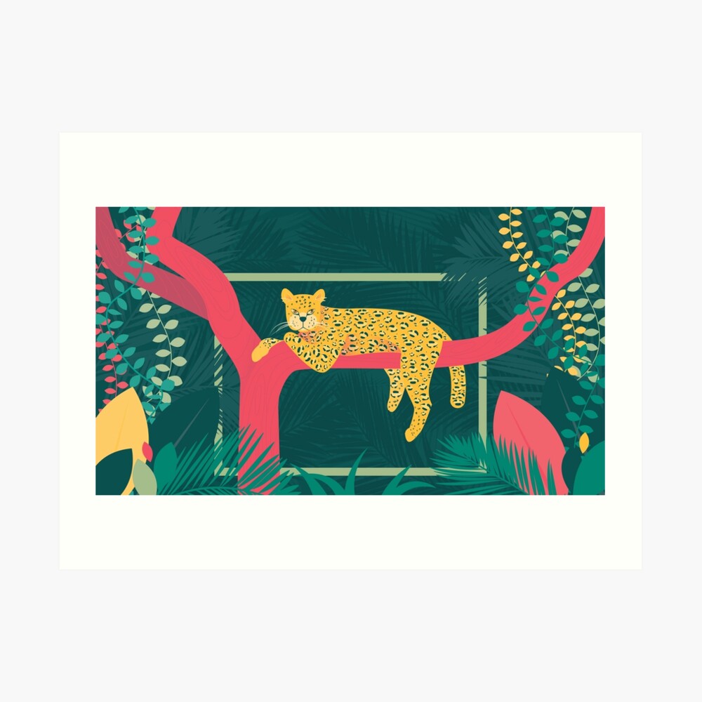 Jungle Cat Art Print