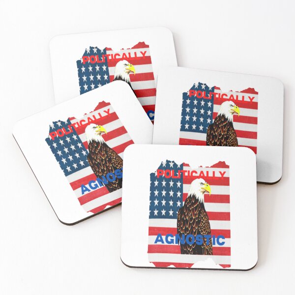 Item preview, POLITICALLY AGNOSTIC - EAGLE - USA  designed and sold by ArtzandDesignz.