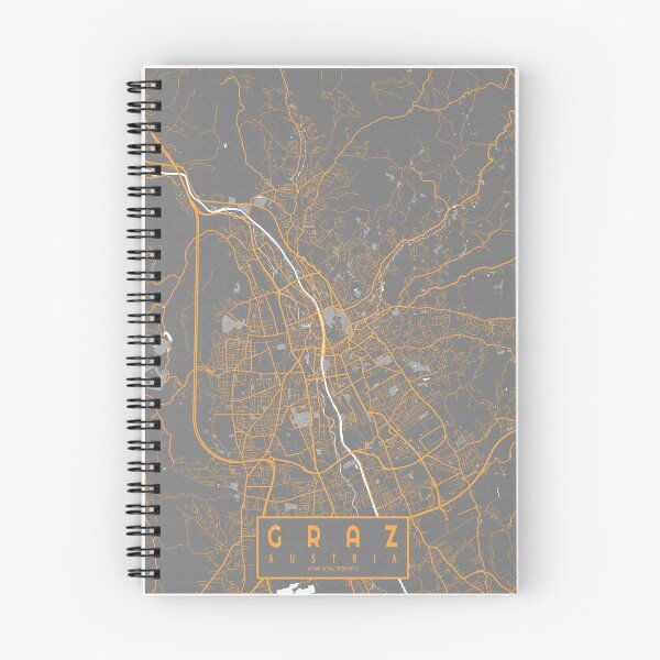 Item preview, Graz City map of Styria, Austria - Bauhaus designed and sold by deMAP.