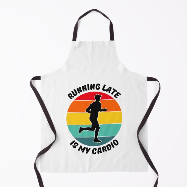 Item preview, Running Late Is My Cardio Joggers Can't Stop Running Track Training My Leg Day designed and sold by DadJokeDescript.