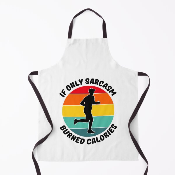 Item preview, Sarcasm Burned Calories Love Running Cool Jogging Gift For Outside designed and sold by DadJokeDescript.