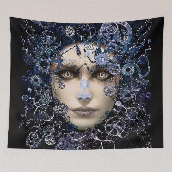 Item preview,  Steampunk Gears Woman designed and sold by Gothic Fantasy.