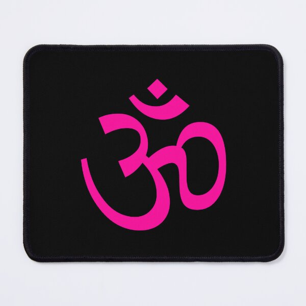 Item preview, Ohm Om Black Hot Pink designed and sold by 2sweetsDesign.