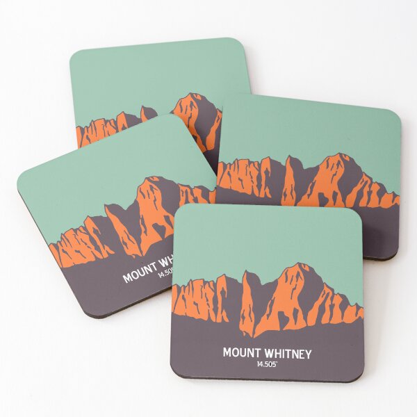 Item preview, Mount Whitney in vintage colors  designed and sold by Ward Workshop Art.