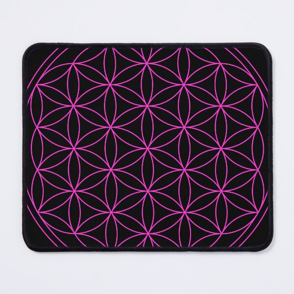Item preview, Flower of Life Black Hot Pink designed and sold by 2sweetsDesign.