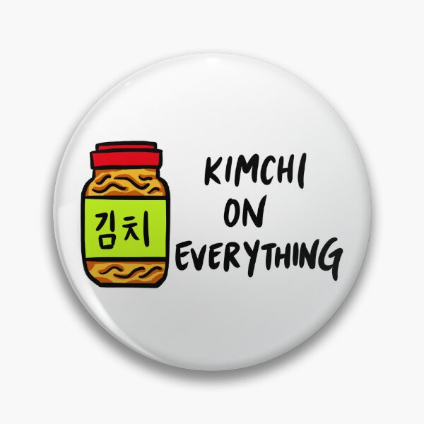 Item preview, Kimchi on Everything with Big Jar of Korean Cabbage designed and sold by bonniemamadraws.