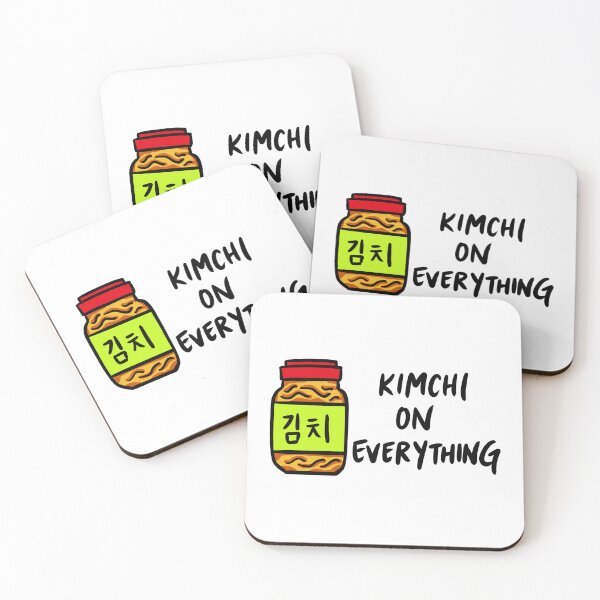 Item preview, Kimchi on Everything with Big Jar of Korean Cabbage designed and sold by bonniemamadraws.