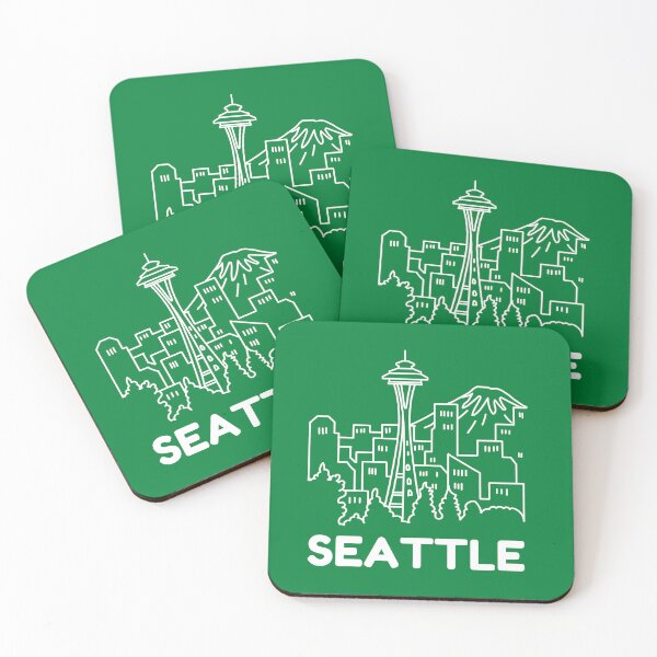 Item preview, Seattle Silhouette designed and sold by 4CoolKats.