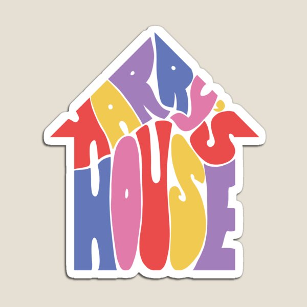 Item preview, Harry's Bubble Letter Rainbow House designed and sold by livstuff.