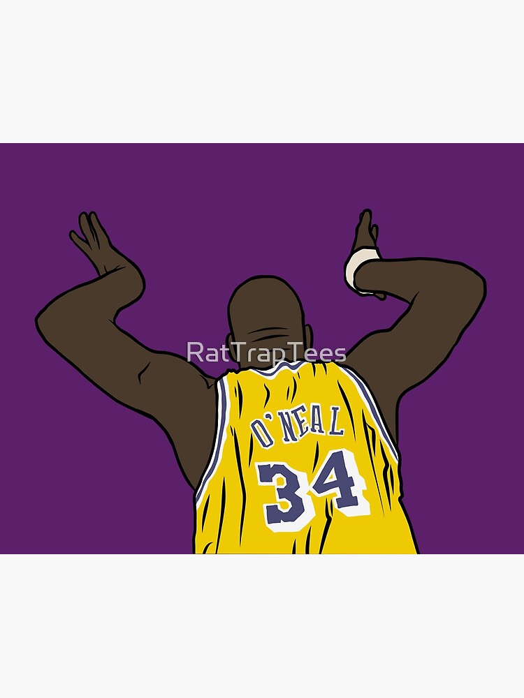 Shaquille O'Neal Signed LA Lakers Shaq Diesel Custom Jersey