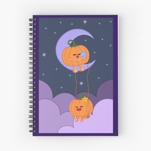 Item preview, Pumpkin Moon Couple designed and sold by ClmsyStudio.