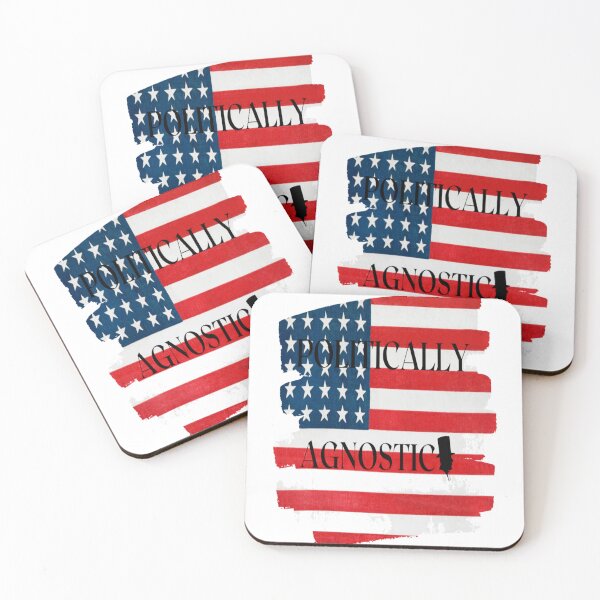 Item preview, POLITICALLY AGNOSTIC - USA FLAG designed and sold by ArtzandDesignz.